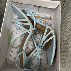 blue ego heels